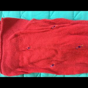 Ruby red 🔴 summer-thin dress socks 🧦